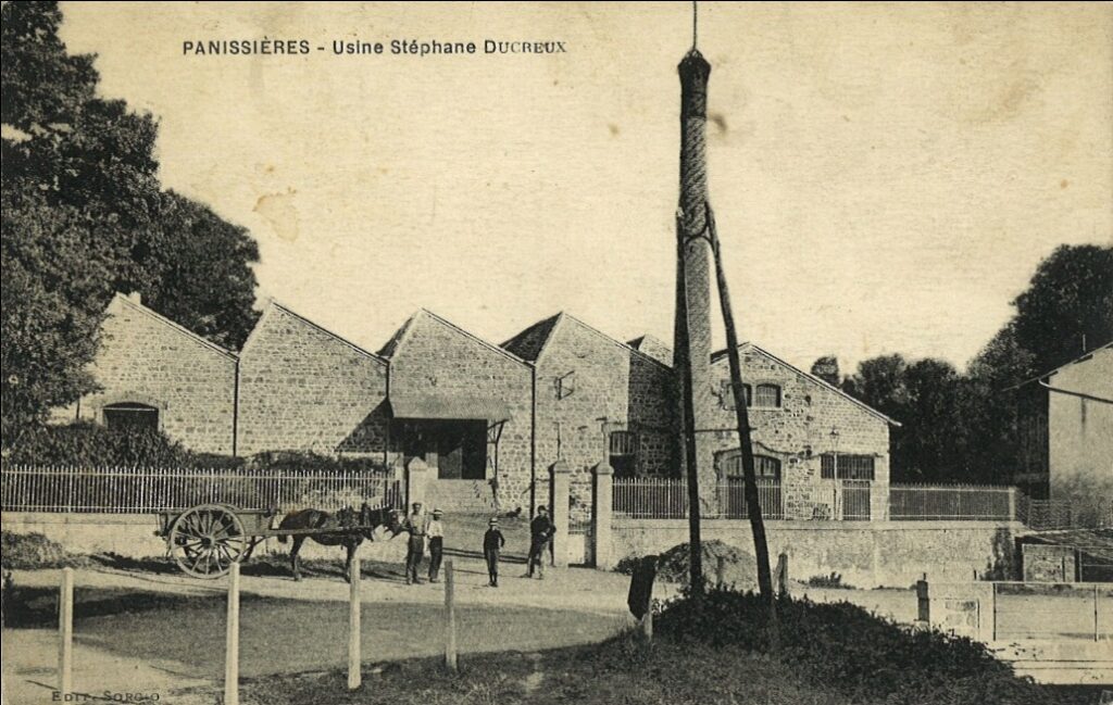 Carte postale ancienne usine Ducreux