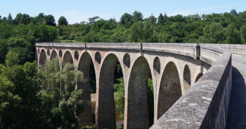 Viadux de Chessieux sur la Loire à Balbigny