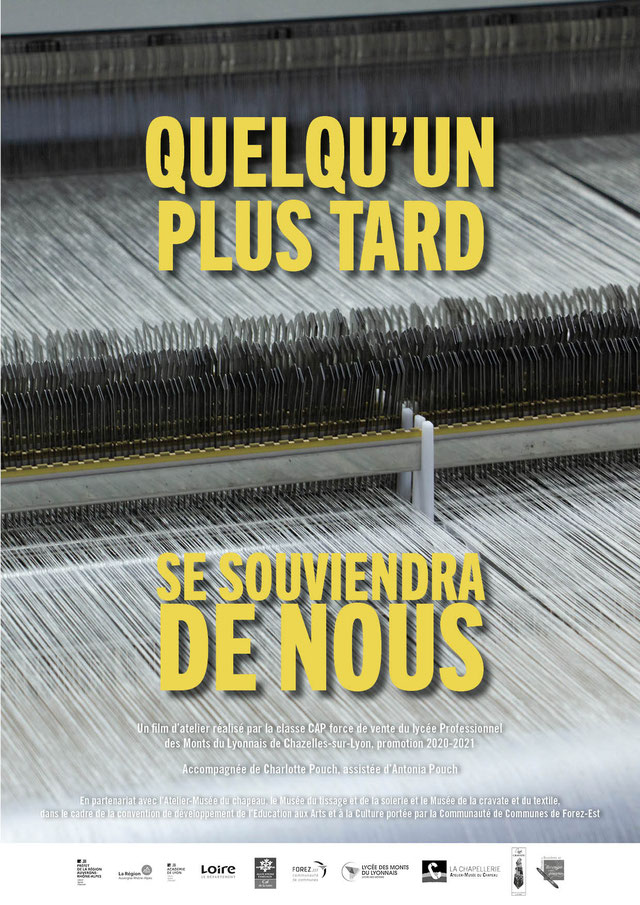 Affiche "Quelqu'un plus tard se souviendra de nous"